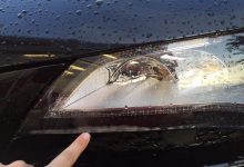 بخار آب داخل چراغ خودرو