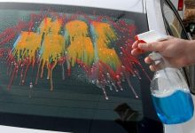 پاک کردن رنگ از روی ماشین